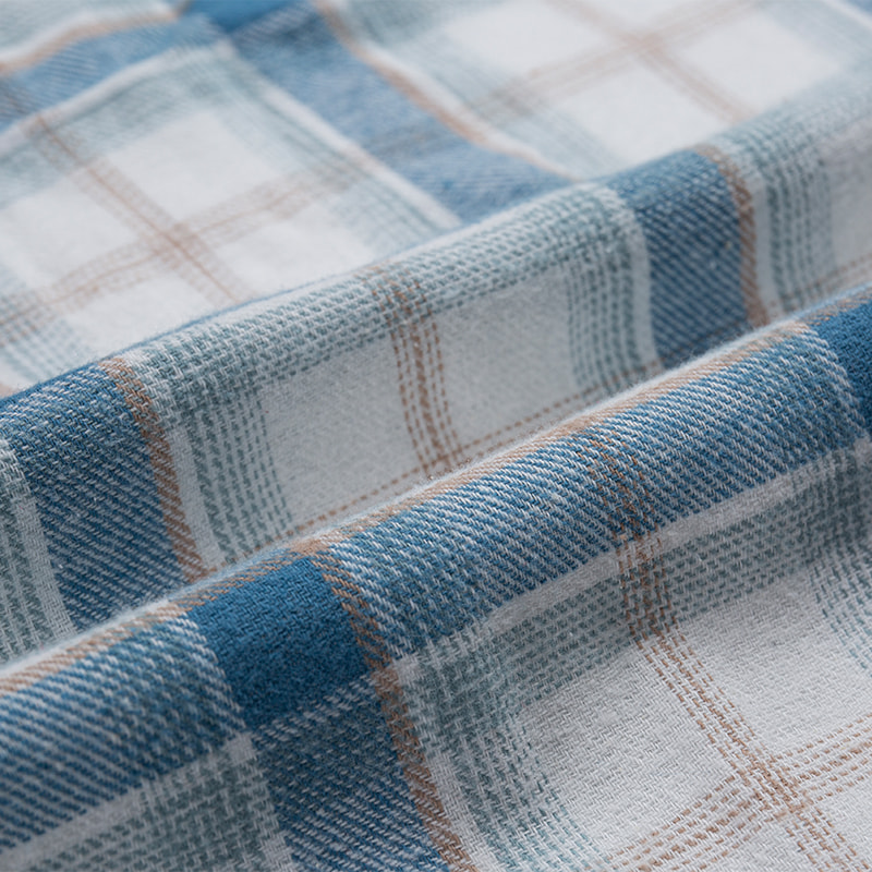 نسيج بوليستر مصبوغ بخيوط ثبات اللون لربطات العنق